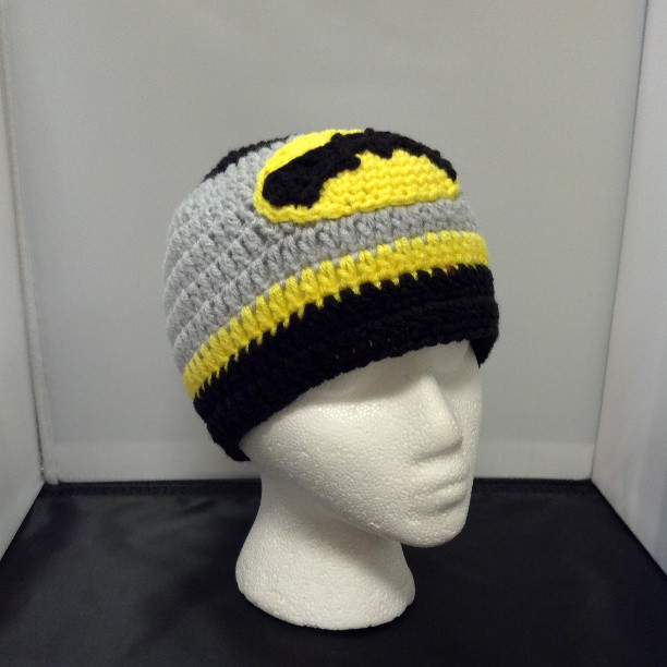Batman Beanie ? Knotty Crochet ? Online Store Powered by ...