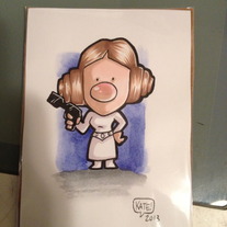 Doodlez Princess Leia 
