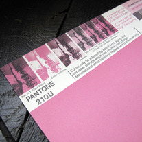 Vintage PANTONE® Poster - 210U