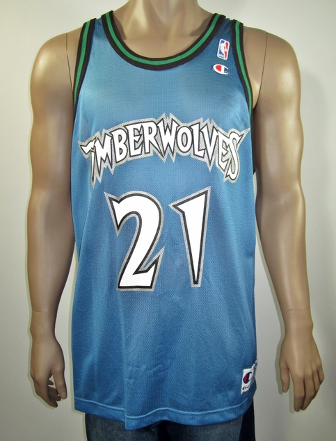Kevin Garnett Minnesota Timberwolves Champion Jersey 48 NWT Â· DFRNSH8 Â· Online Store Powered by 