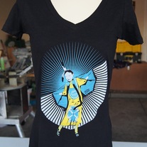 Butterfly Woman (Women's Vneck)