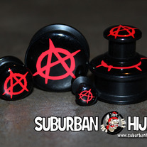 Anarchy Double Flat Flare Screw Fit Plug