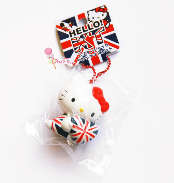 Rare* Hello Kitty Flag Union Jack Heart Squishy (Licensed) ? Uber Tiny ? Online Store Powered by ...