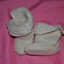 Cuddle Feet Boots - Cream