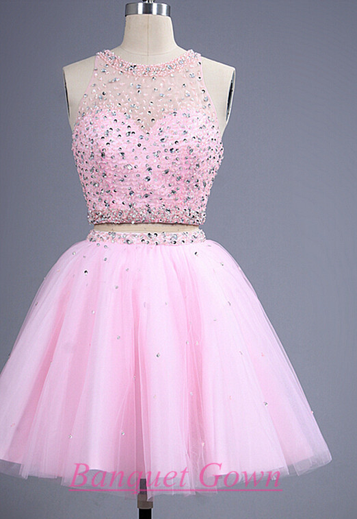 Hot Pink Short Dress On Hanger