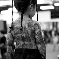Tattoo Kid 11x17 Print