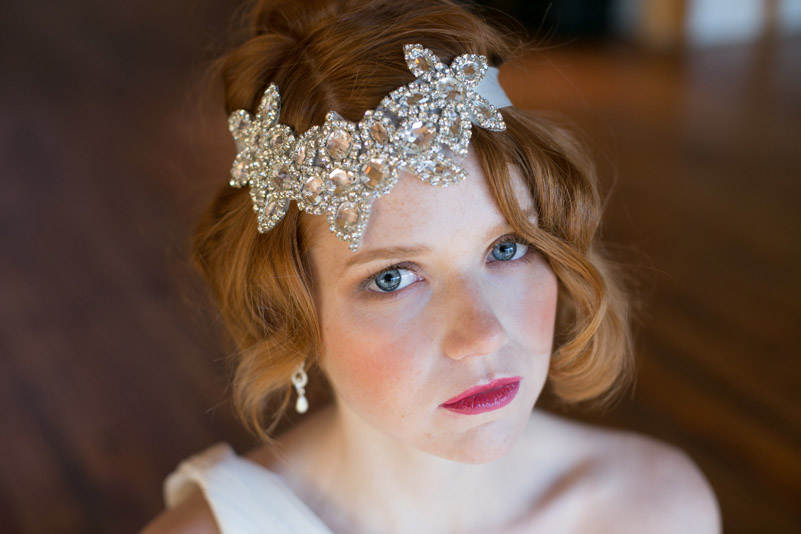 Rhinestone Floral Diamond Headband on Storenvy
