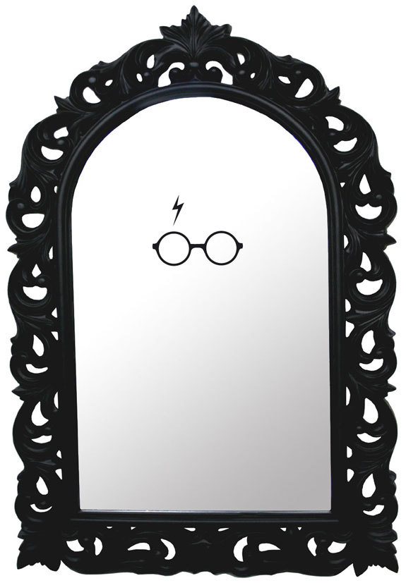 Harry Potter inspired mirror decal on Storenvy