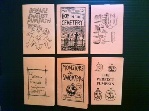 TRICK OR TREAT COMICS set #1 by Trees & Hills