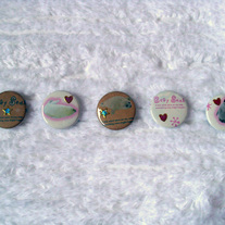 Fun Arctic Set of 5 Button Pins