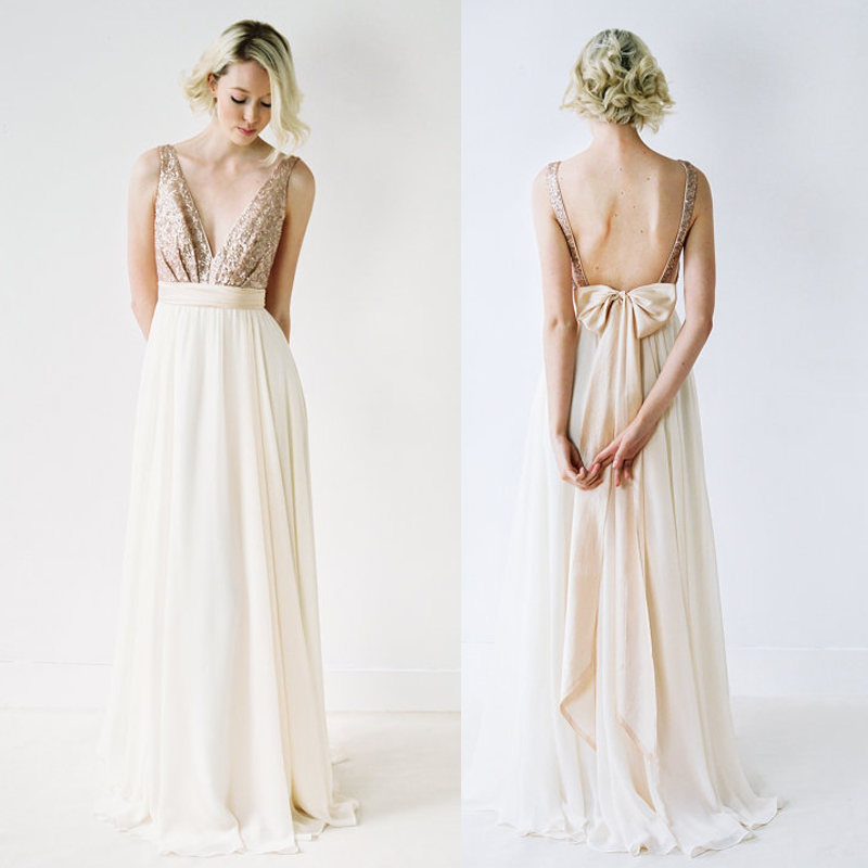 Prom Dress with Bow Back On Pintrest