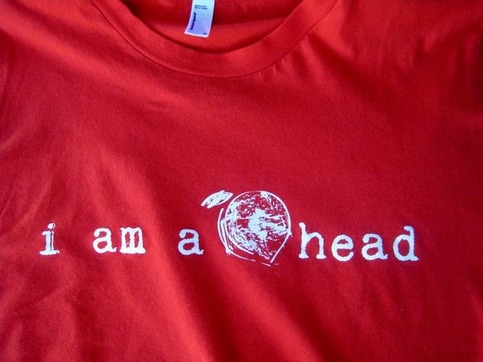 i am a peach-head tee 