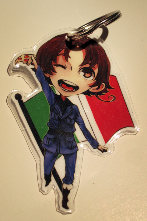 Italy keychain