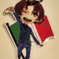 Italy keychain