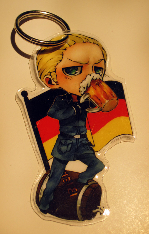 Germany keychain