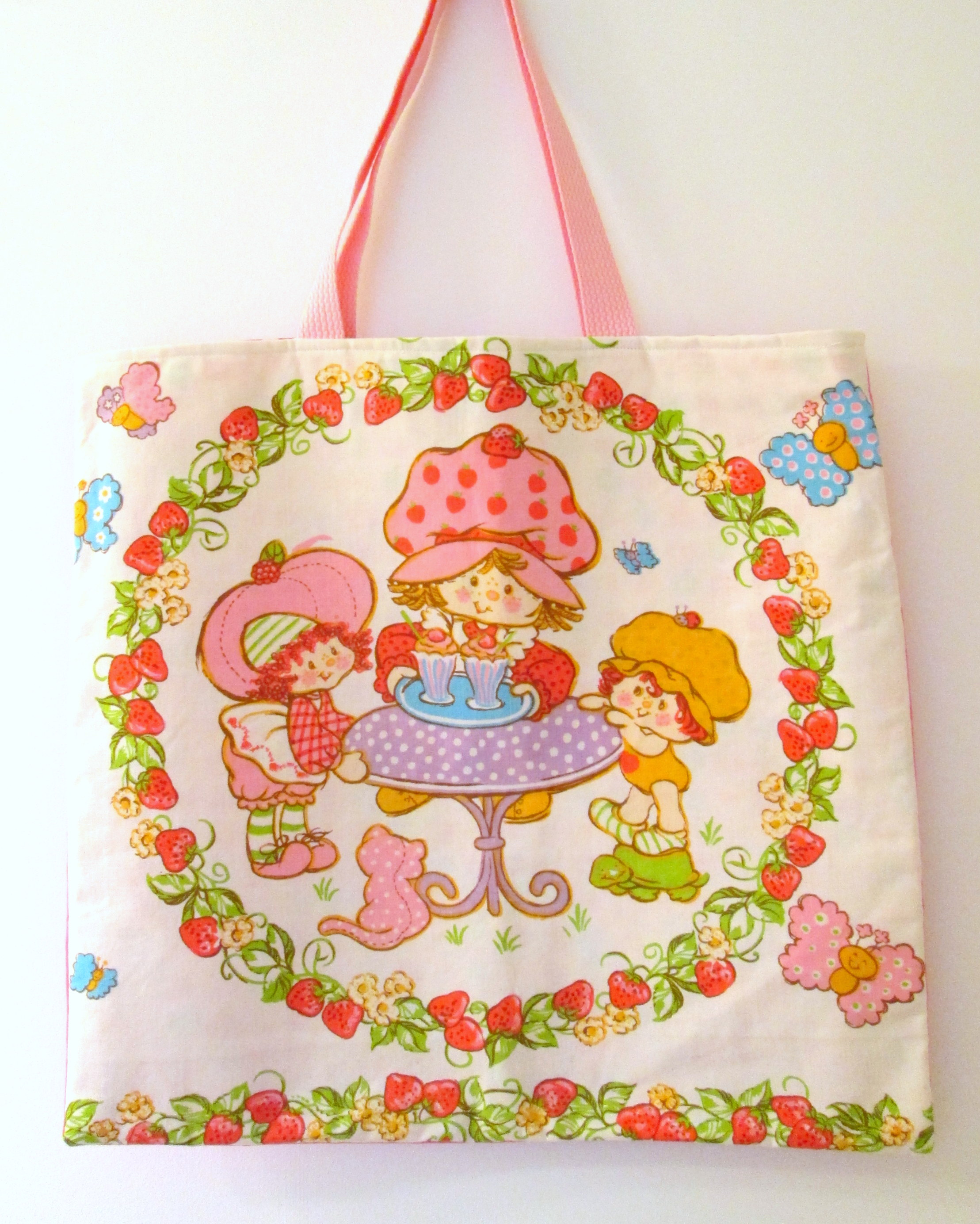 Vintage Fabric Tote Bags