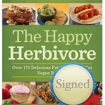 Signed Happy Herbivore Cookbook