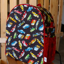 Boy's Toddler Backpack-cars