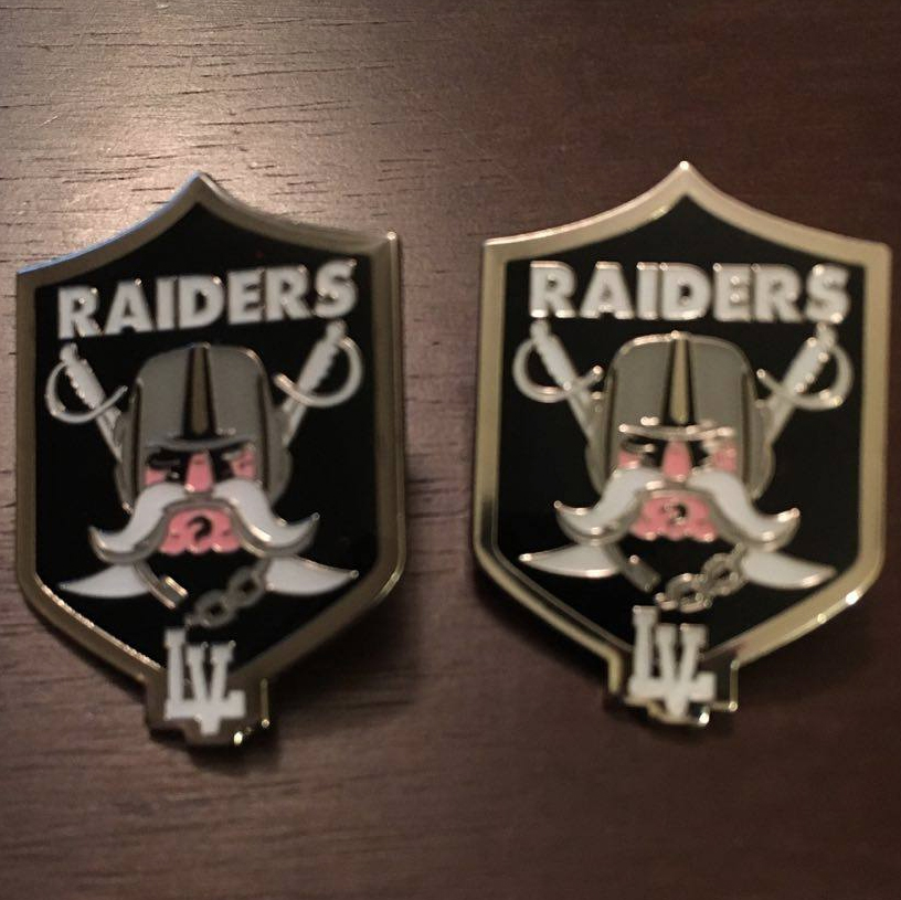 Las Vegas Raiders pin · OFFiCiAL GENiUS · Online Store Powered by Storenvy