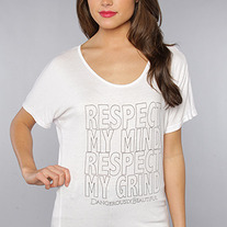 The Grind Tee in White