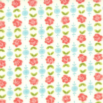 1/2 Yard-Ruby Dainty Cream 55032/17