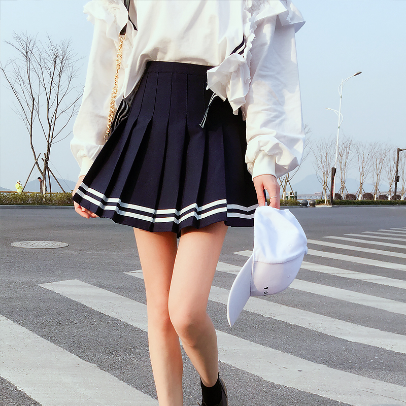 pleated skirt korean