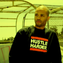 HU$TLE HARDER Black Long Sleeve