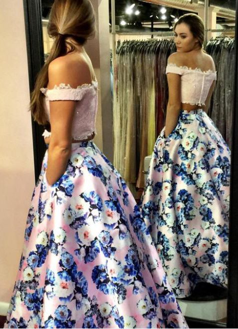Floral Prom Dresses