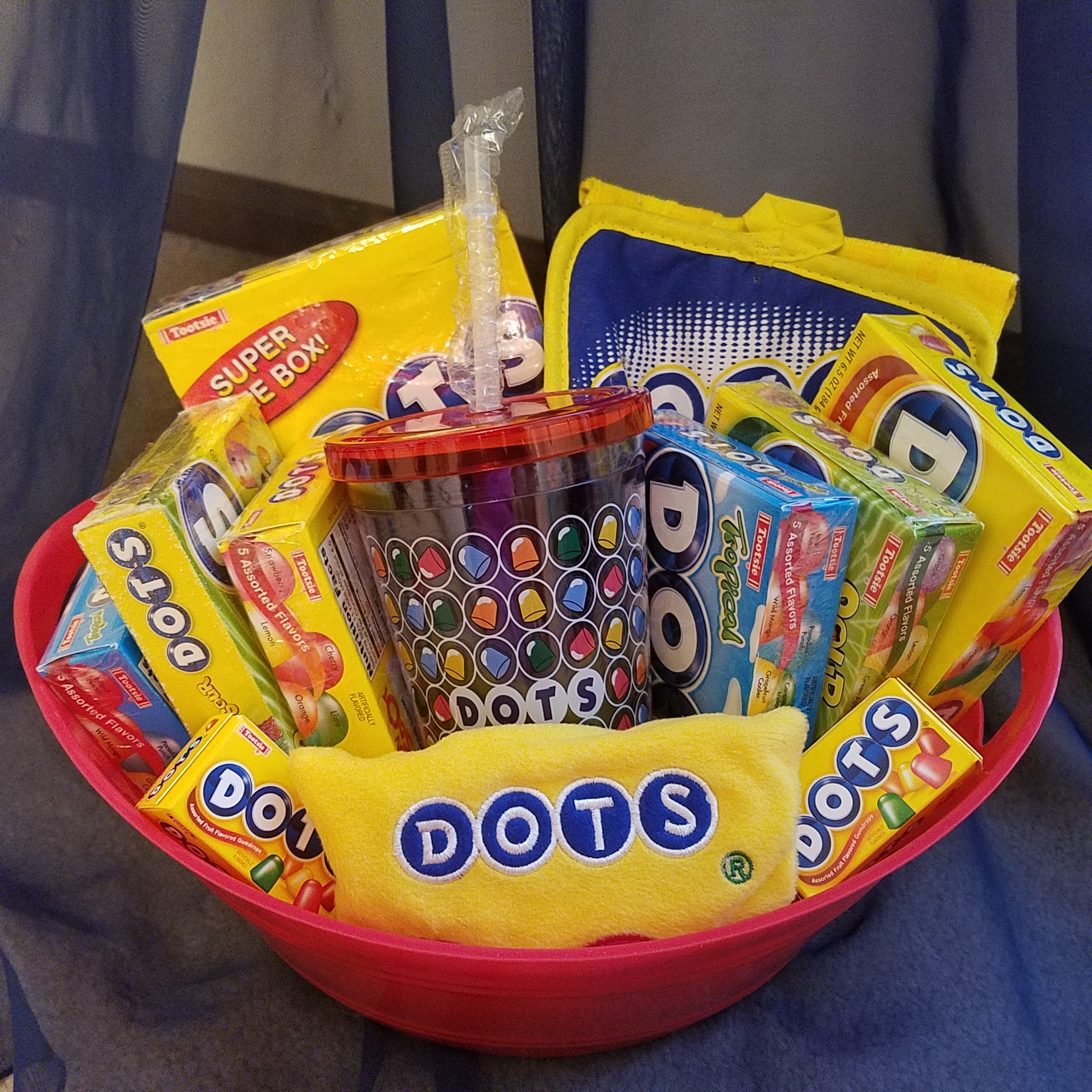 Dots Candy Gift Basket on Storenvy