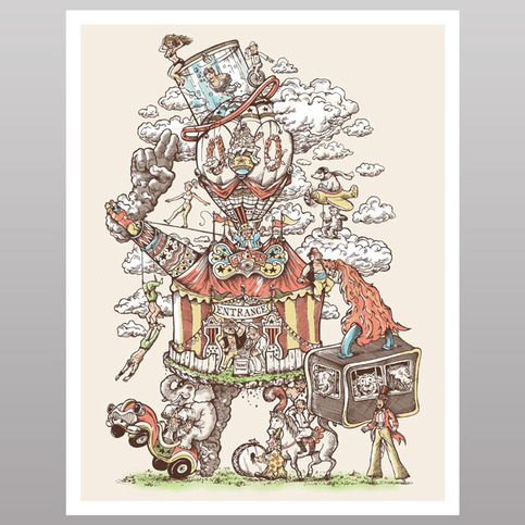 Traveling Circus (print)