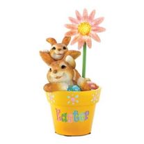 Easter Bunnies Flowerpot