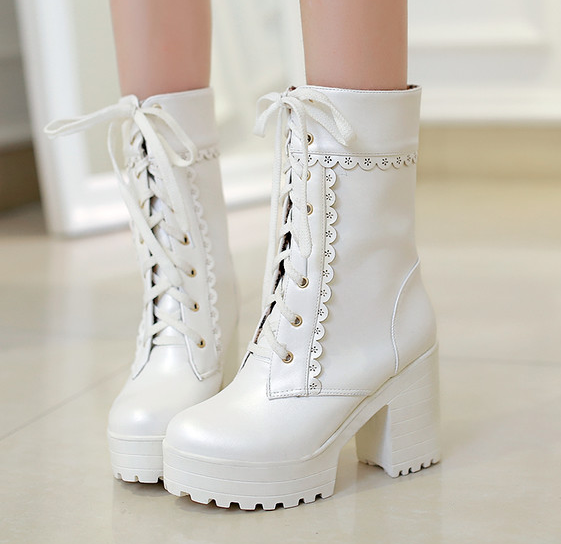 Japanese kawaii lolita heels boots · Fashion Kawaii [Japan & Korea