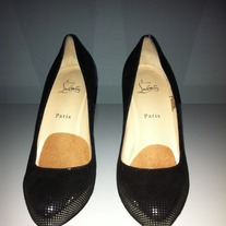 Christian Louboutin Closed Toe Shiny Pump(Size 40)US10