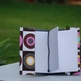 Fabric Covered A5 Journal - Retro Circles - RESERVED for Dreamers Markets - Thumbnail 1