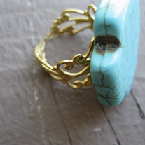Turquoise Fel Ring 