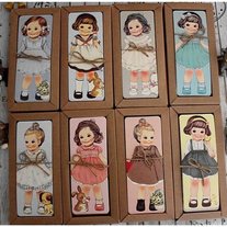 Doll Bookmark SET 