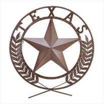 Texas Star Wall Plaque 