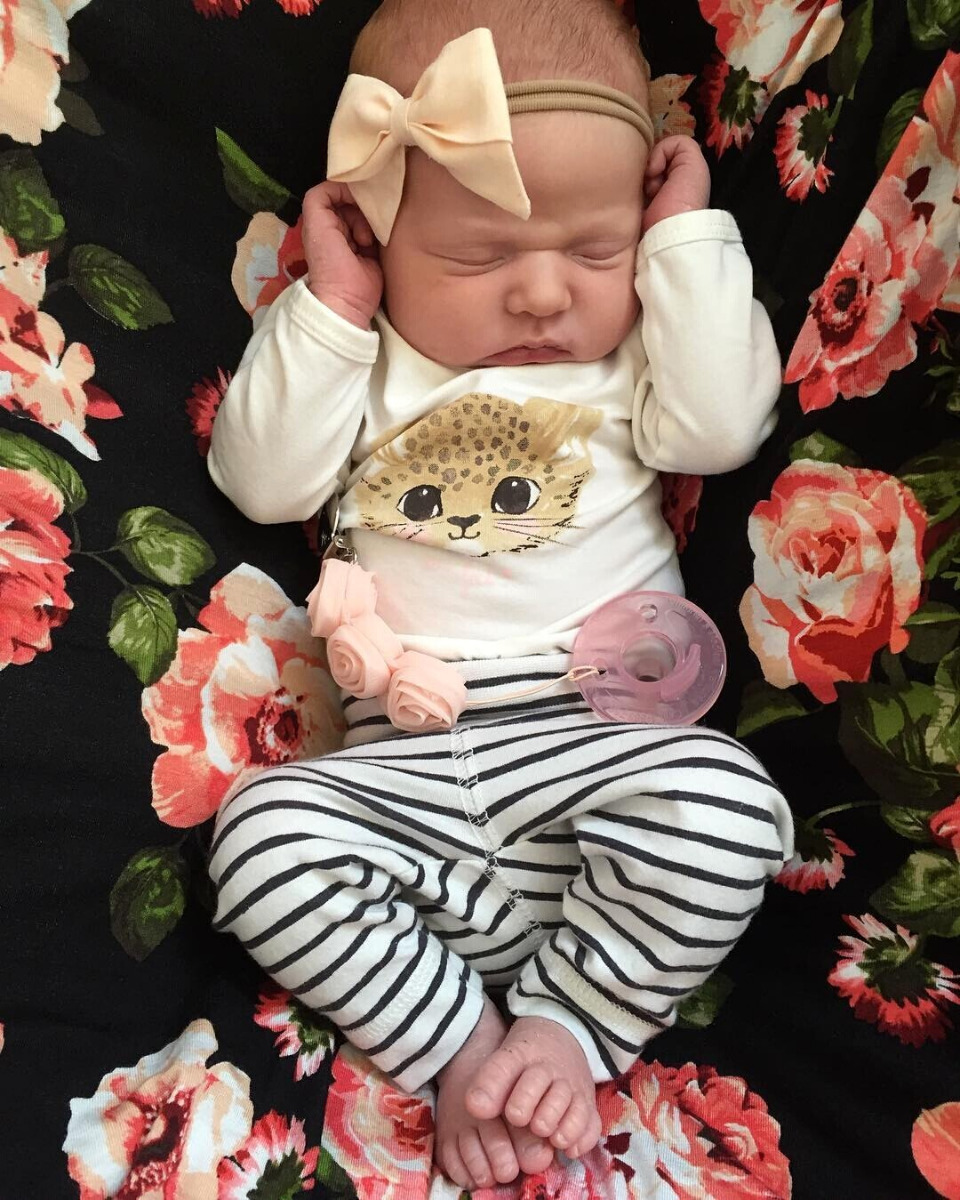 P.S. I Love You More Boutique Prrrfect Onesie and Pants Set