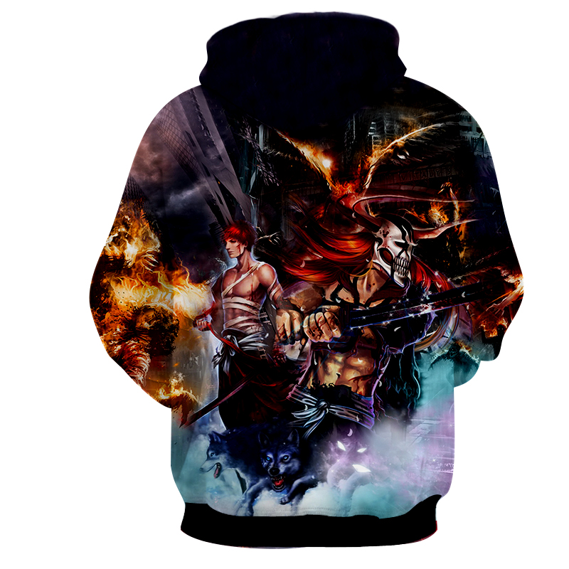 Bleach Ichigo Hollow Full Form Realistic Concept Hoodie on Storenvy