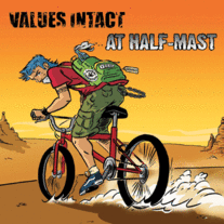 Values Intact / At Half Mast Split 7" 