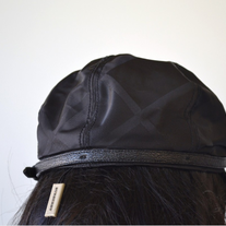 BURBERRY TONAL CHECK SIENNA NEWSBOY cap