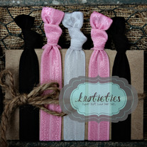 pretty n pink : original {knotieties} 10 pack