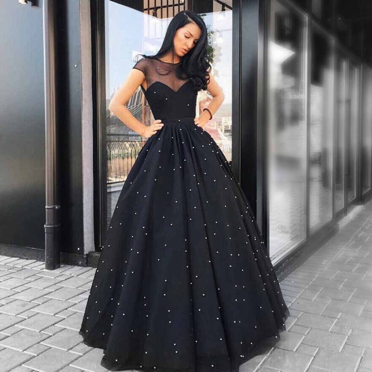 Black Prom Dresses Cheap