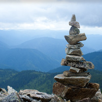 (Photo) Stacked Stones