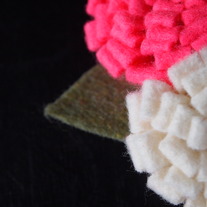 Felt Flower Cluster