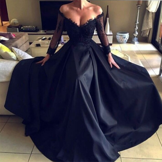 long sleeve prom dresses 2018