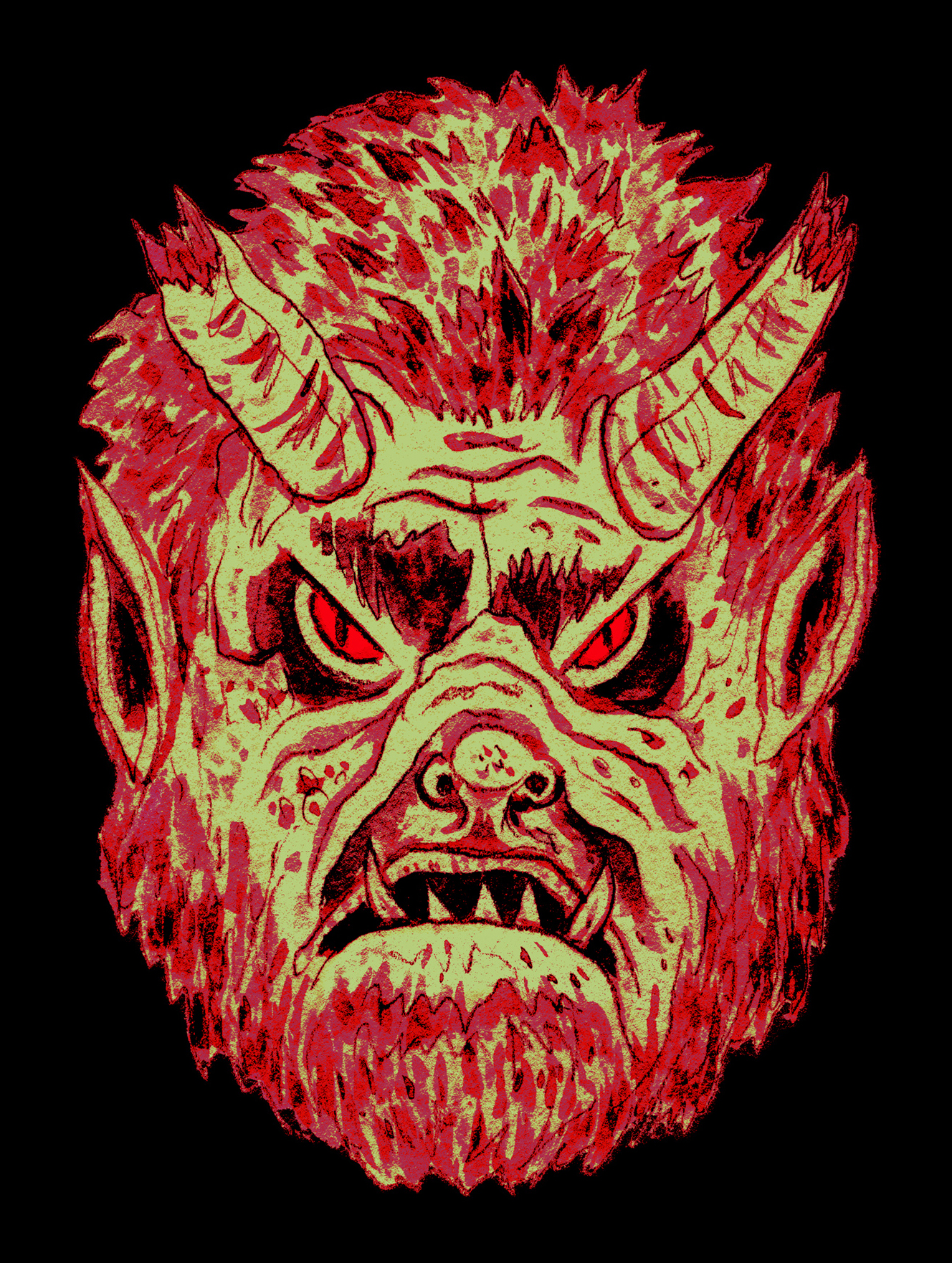 Color Demon Patch #4, Desaturated · Aeron Alfrey · Online Store Powered
