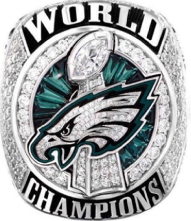2017 Philadelphia Eagles Super Bowl Championship Ring..FOLES. on Storenvy