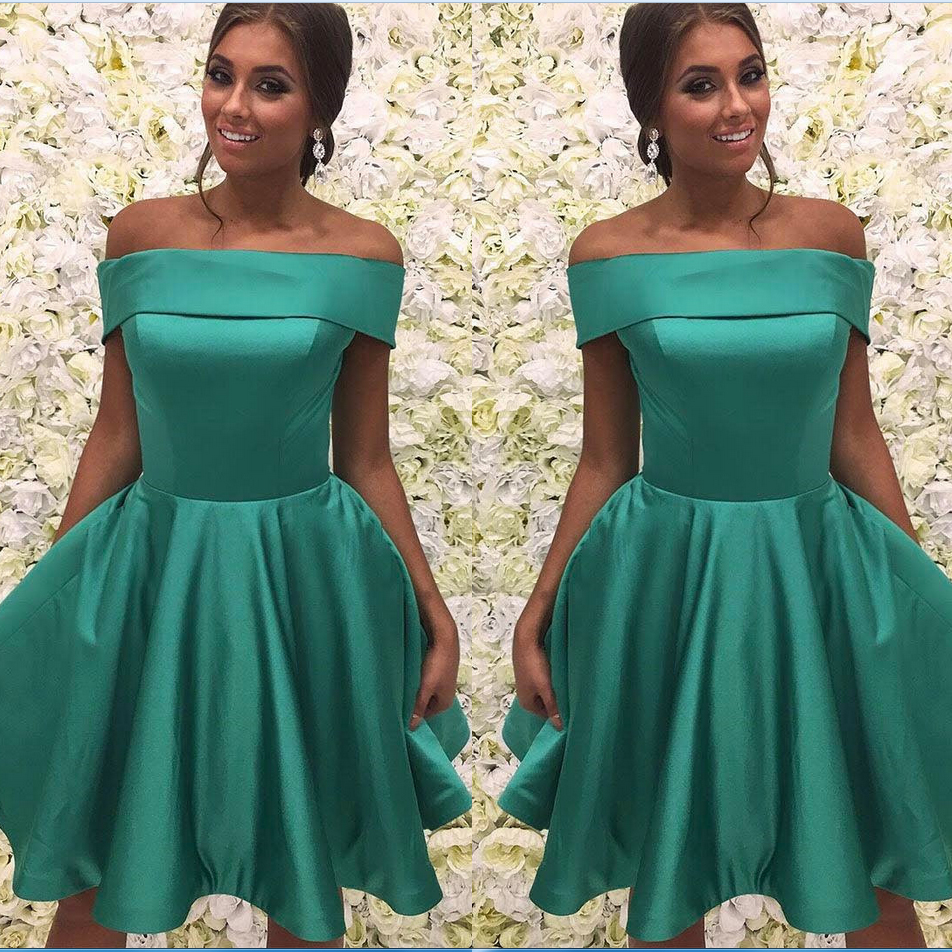 off the shoulder homecoming dresses 2018