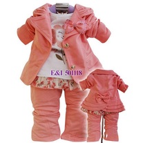 PRE ORDER Pink Flower 3 piece Suit PRE ORDER